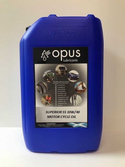 OPUS SUPERIOR SS MOTOR CYCLE OIL 10W/40